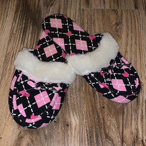 Victoria’s Secret argyle slippers